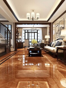 简单中式装修地砖