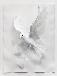 纸雕动物