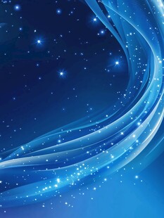 蓝色梦幻星光