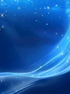 蓝色梦幻星光