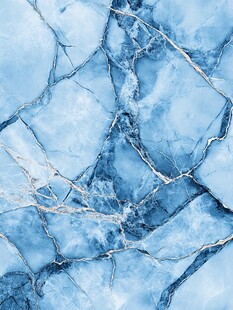 高清蓝色大理石纹理