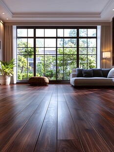 大气客厅落地门窗场景