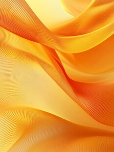 橙色背景条纹流动线条