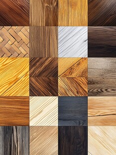 多种颜色木板木材