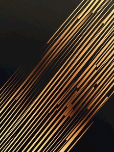 艺术金色渐变条纹图