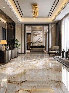 酒店大厅地面拼花