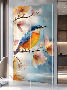艺术玻璃屏风