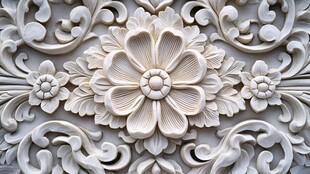 花纹立体浮雕