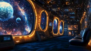 宇宙飞船卧室