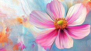 炫彩花朵壁纸