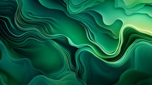 绿色渐变扭曲的