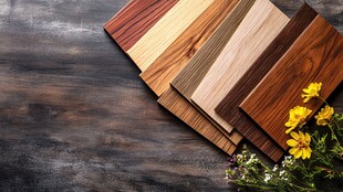 多种颜色木板木材