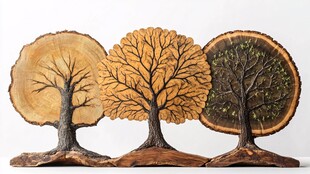 树形艺术品