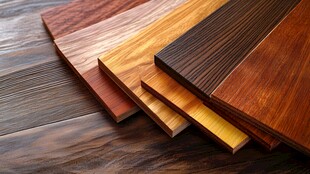 多种颜色木板木材