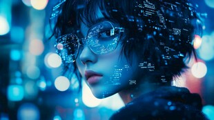 赛博朋克风