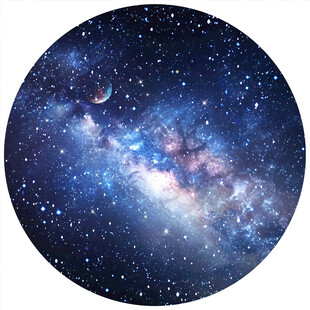 圆形星空背景吊顶