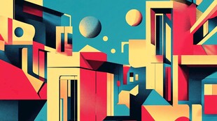 几何图形的色彩构成