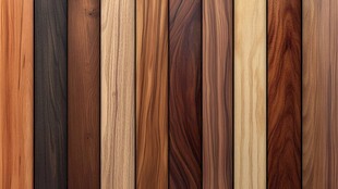 多种颜色木板木材