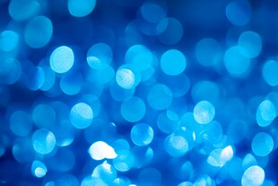 蓝色壁纸光圈光晕