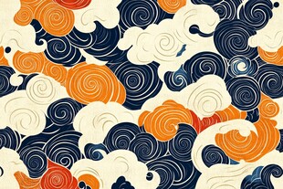 漩涡纹理底纹