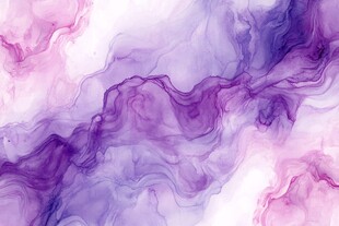 紫色梦幻流体画