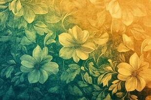 炫彩花朵壁纸