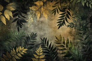 树叶艺术背景图片