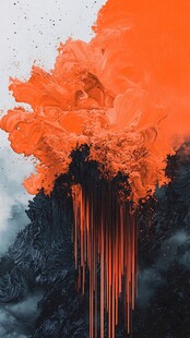 创意酷炫特效晕染印刷