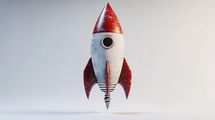 创意小箭头火箭