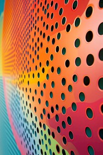 圆点渐变海报素材设计