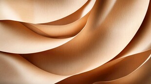 咖啡色动感丝绸顺滑