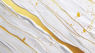 金色抽象流体纹理背景