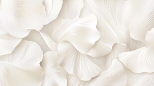 立体银杏叶背景