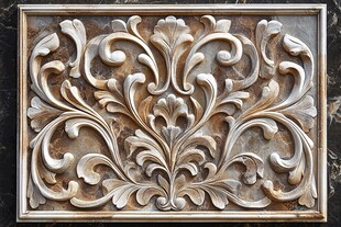 大理石木雕装饰品