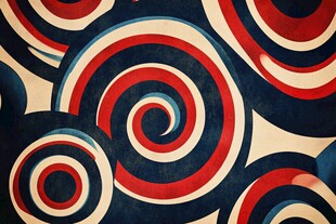 抽象地毯波纹扭曲壁纸