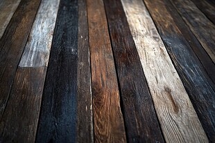 多种颜色木板木材