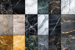 ins风格黄色大理石