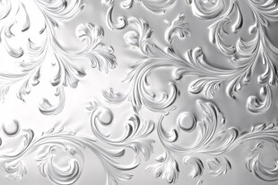 银色浮雕背景