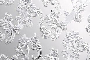 3d立体金属花纹