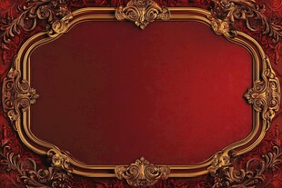 红金色欧式背景
