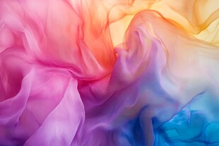 炫彩流动色彩背景