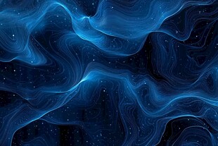 科幻感蓝色流动感背景