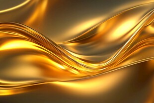 4d金色线条艺术