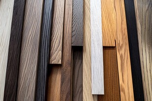 多种颜色木板木材