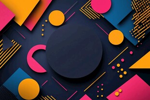 孟菲斯色块拼接