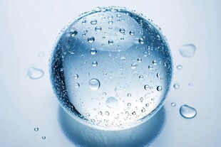 水晶球倒影