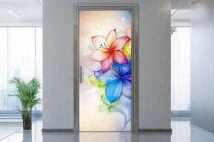 移动门装饰画