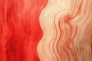 红色抽象木纹