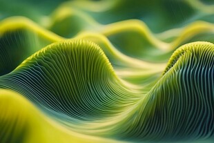 3d波浪线弧线弧形山