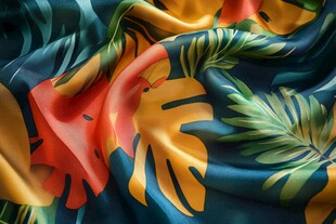 丝巾面料唯美背景